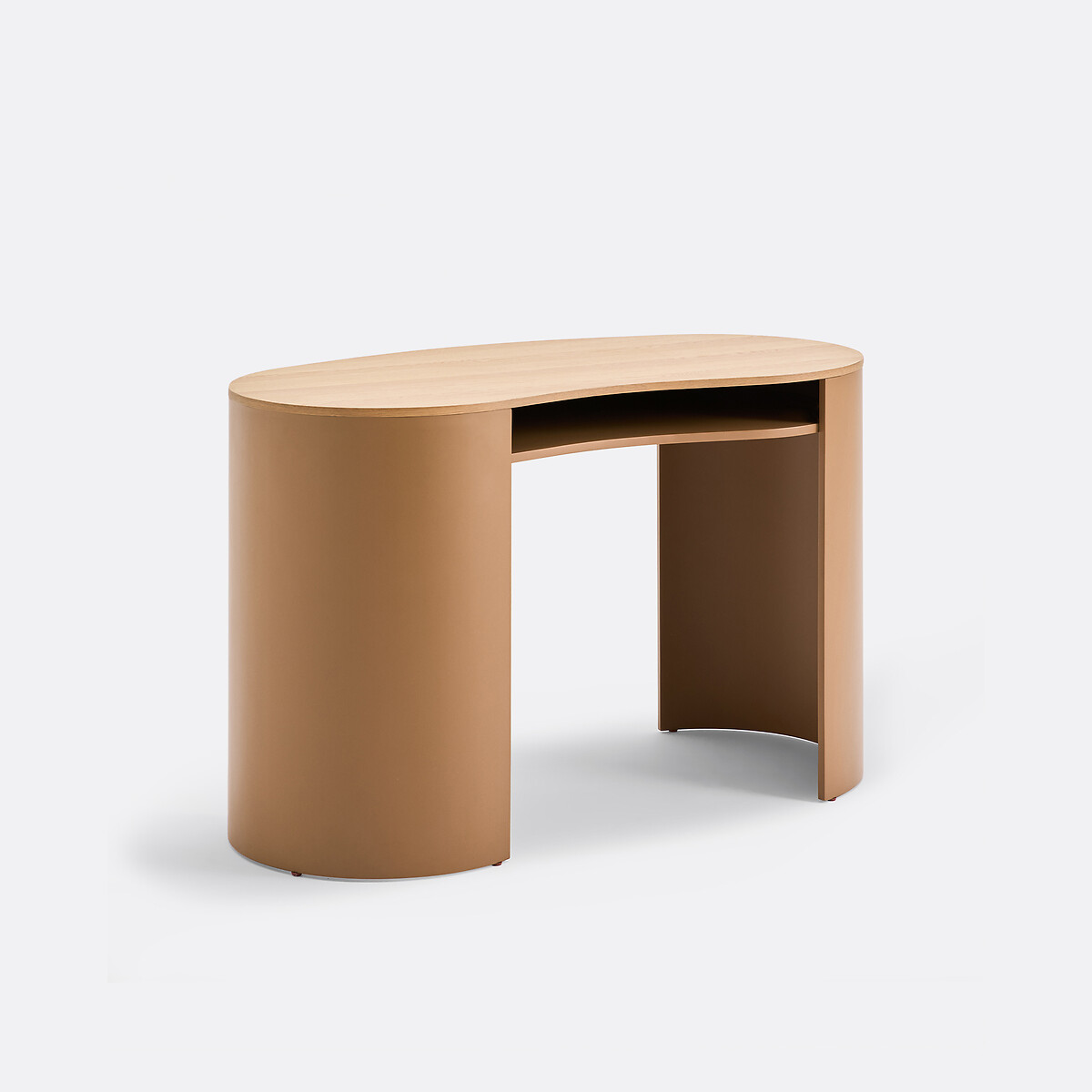 Bureau en plaqué chêne, OZIA caramel, LA REDOUTE INTERIEURS