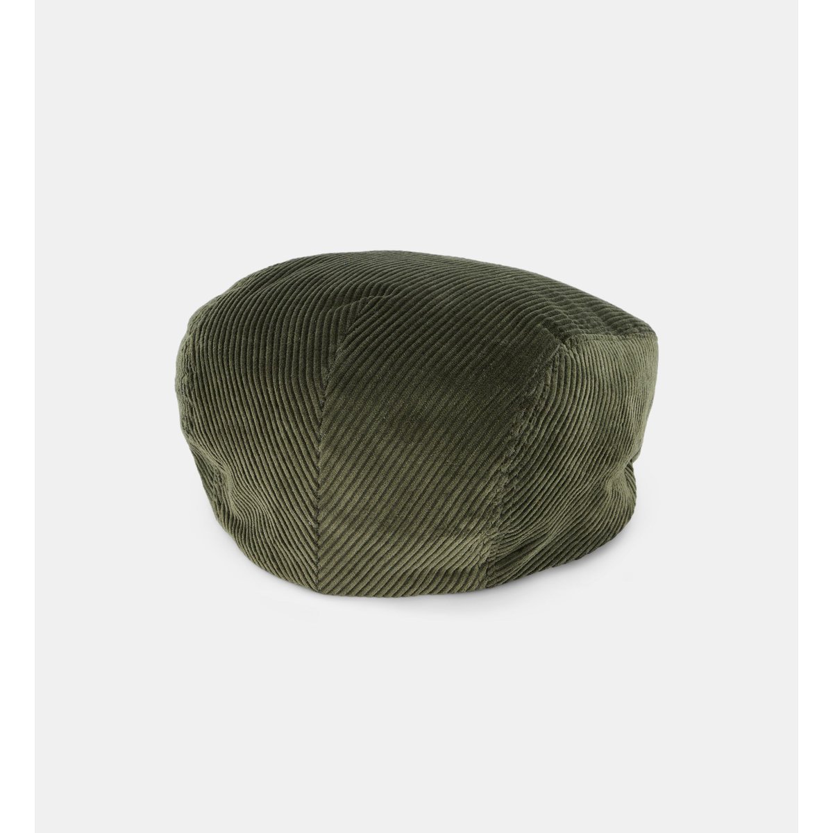 Casquette plate bjorn velours milleraies kaki, GALERIES LAFAYETTE
