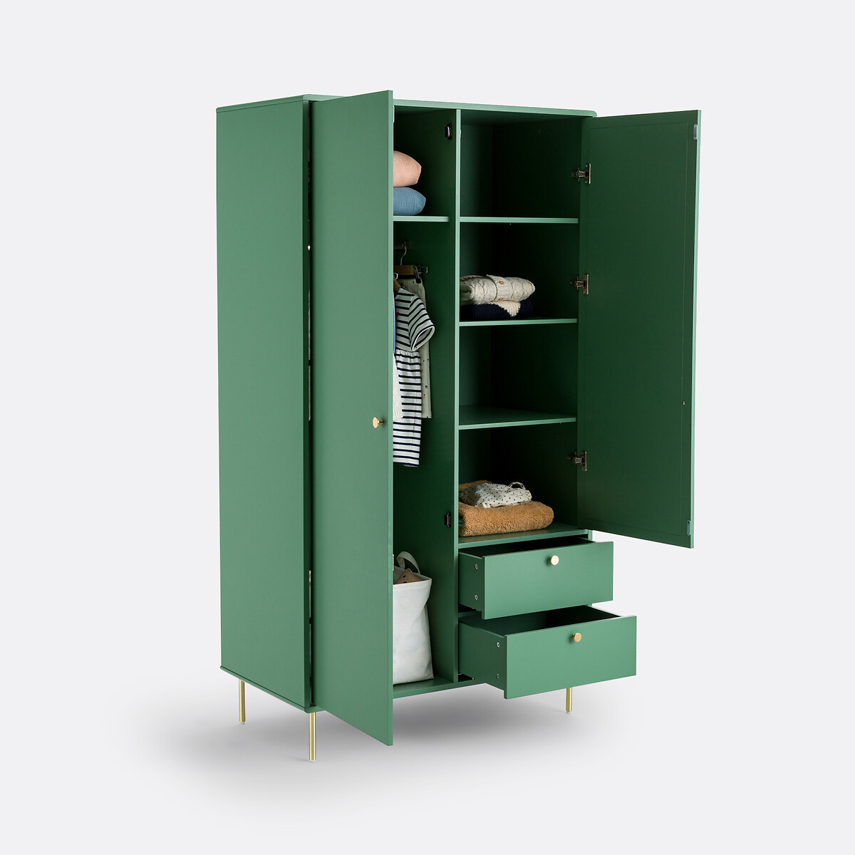 Armoire enfant, Redpop vert grisé, LA REDOUTE INTERIEURS