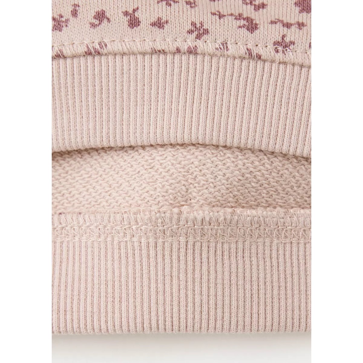 Sweat coton imprimé fleuri rose, MANGO BABY