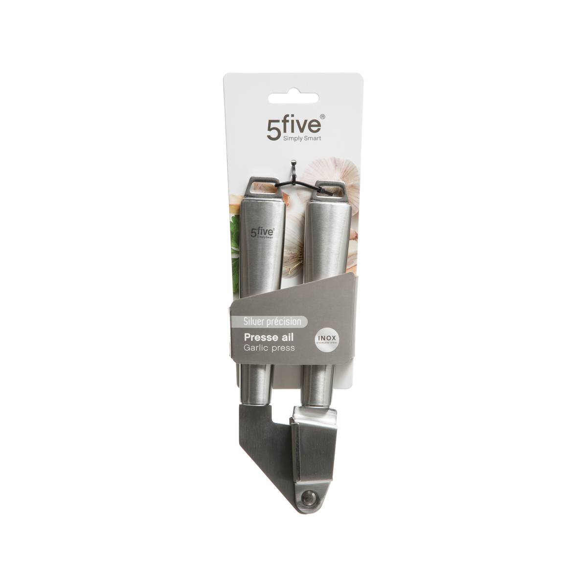 Presse ail SILVER PRÉCISION argent, 5FIVE SIMPLY SMART