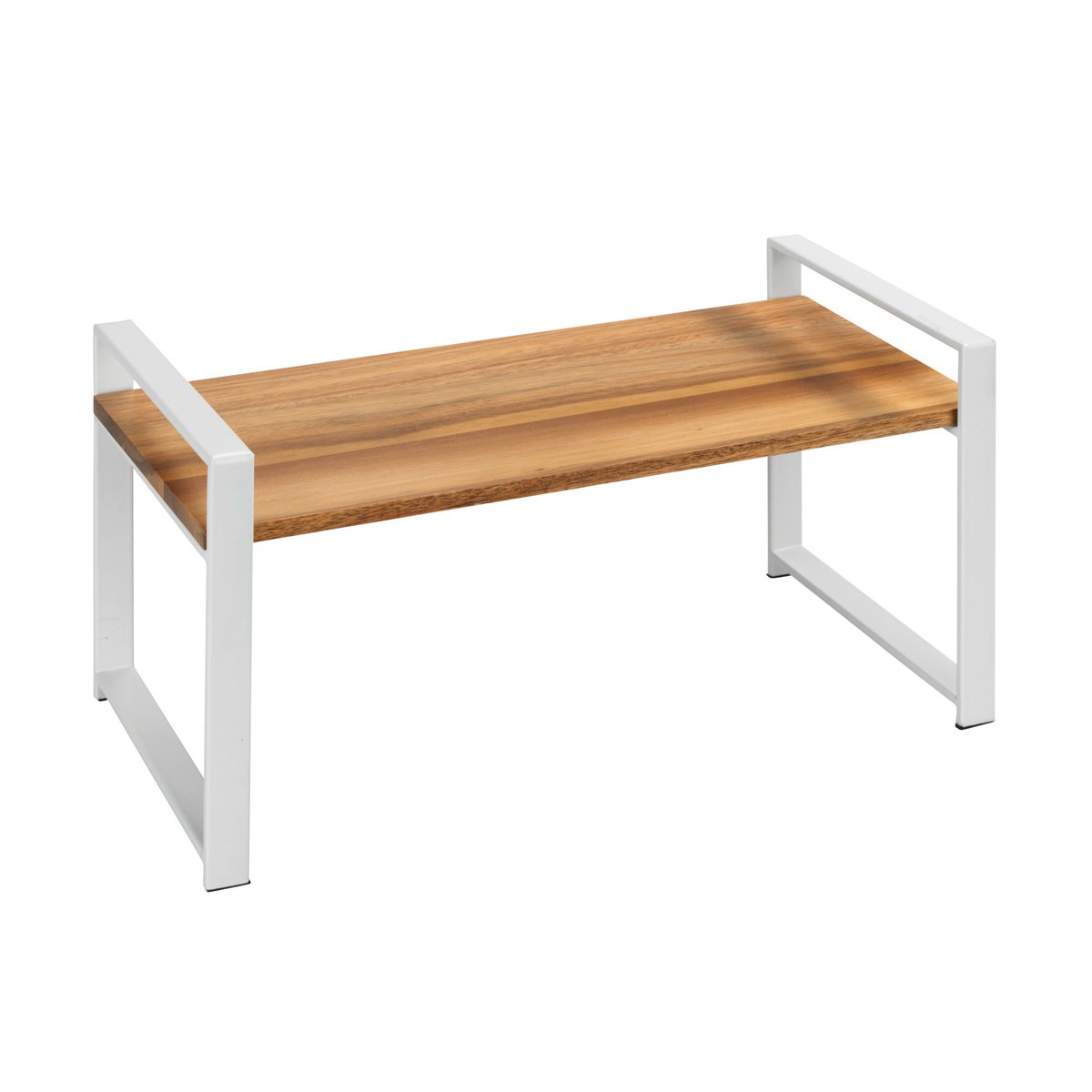 Etagère de cuisine pour épices LOUISA blanc et bois, WENKO