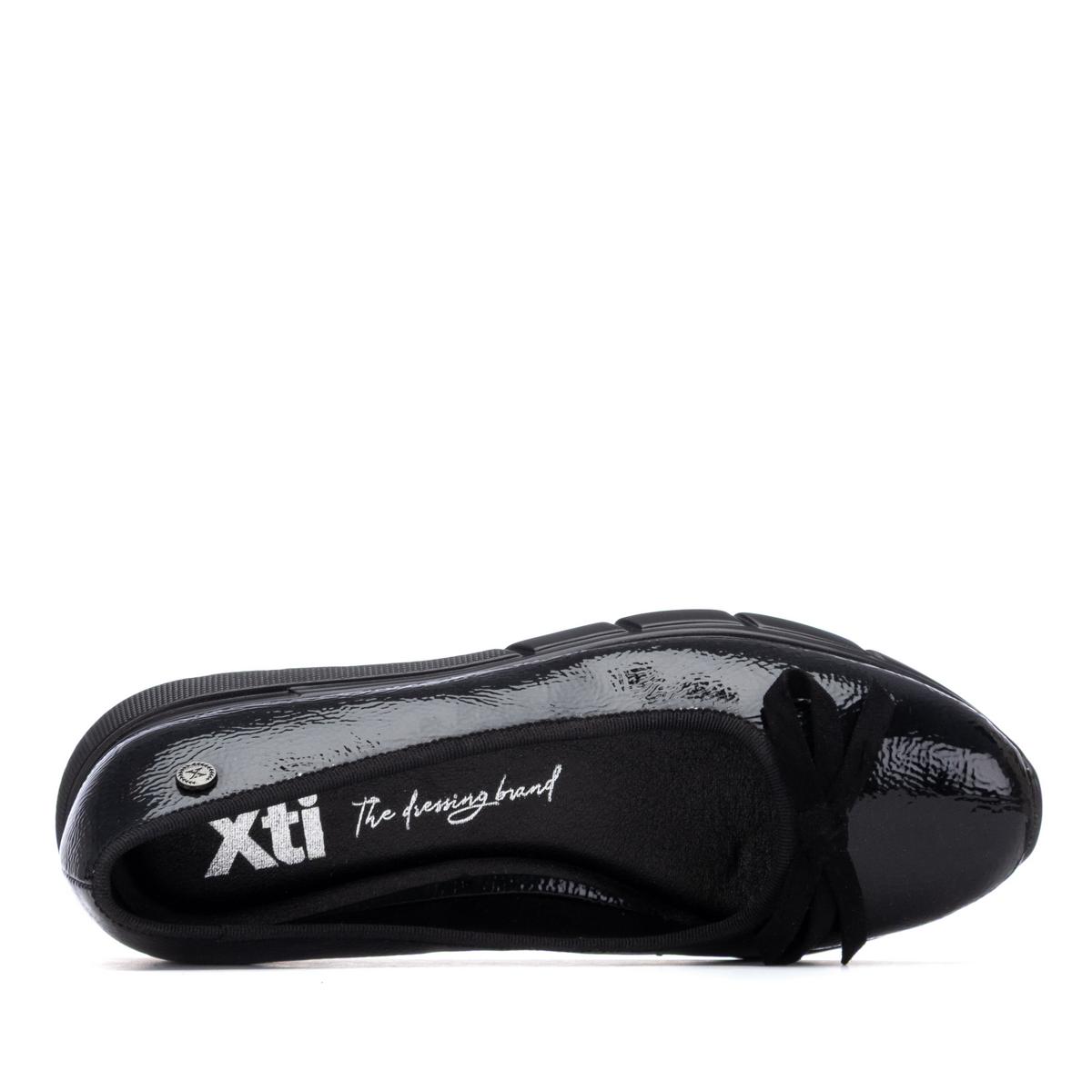 Chaussure Ballerine Plaine Décontractée noir, XTI