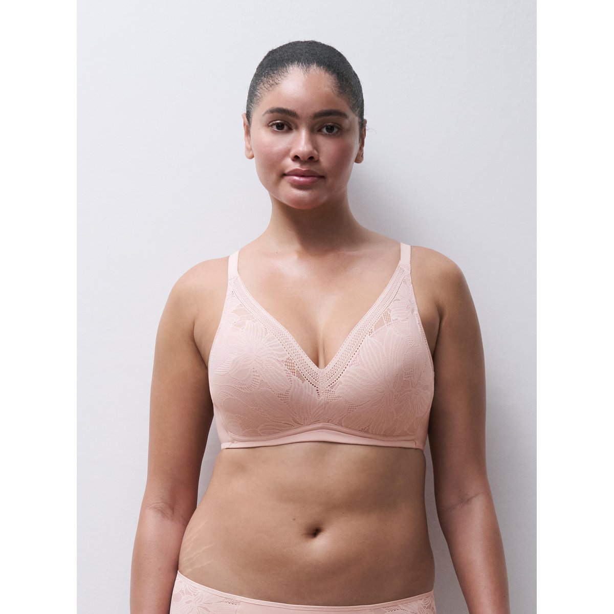 Soutien-gorge spacer sans armature maintien OSMOSE vieux rose, CHANTELLE