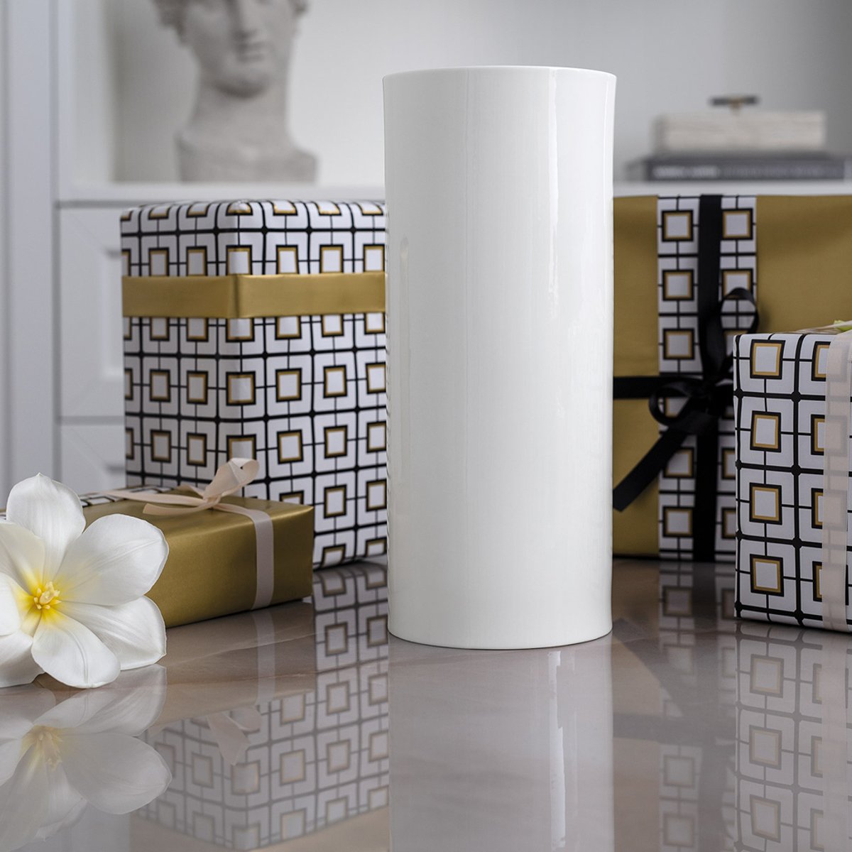 Vase METROCHIC blanc, VILLEROY & BOCH SIGNATURE