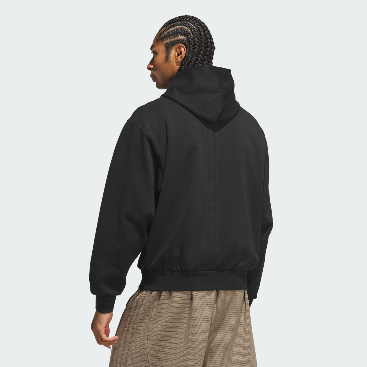 Hoodie Molleton Adidas Basketball Hoodie Molleton Adidas Basketball black, adidas Performance