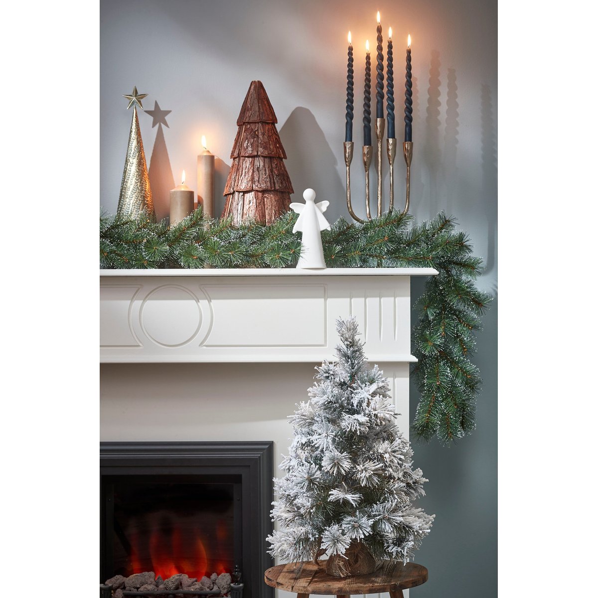 Sapin de Noël DINSMORE vert, BLACK BOX TREES