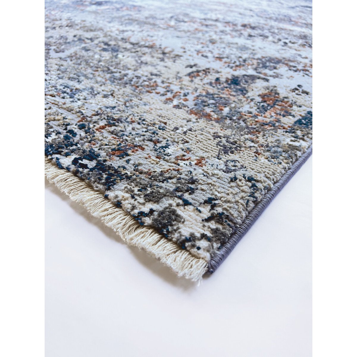 Faded Distressed Textured Rug multi-coloured, SO'HOME