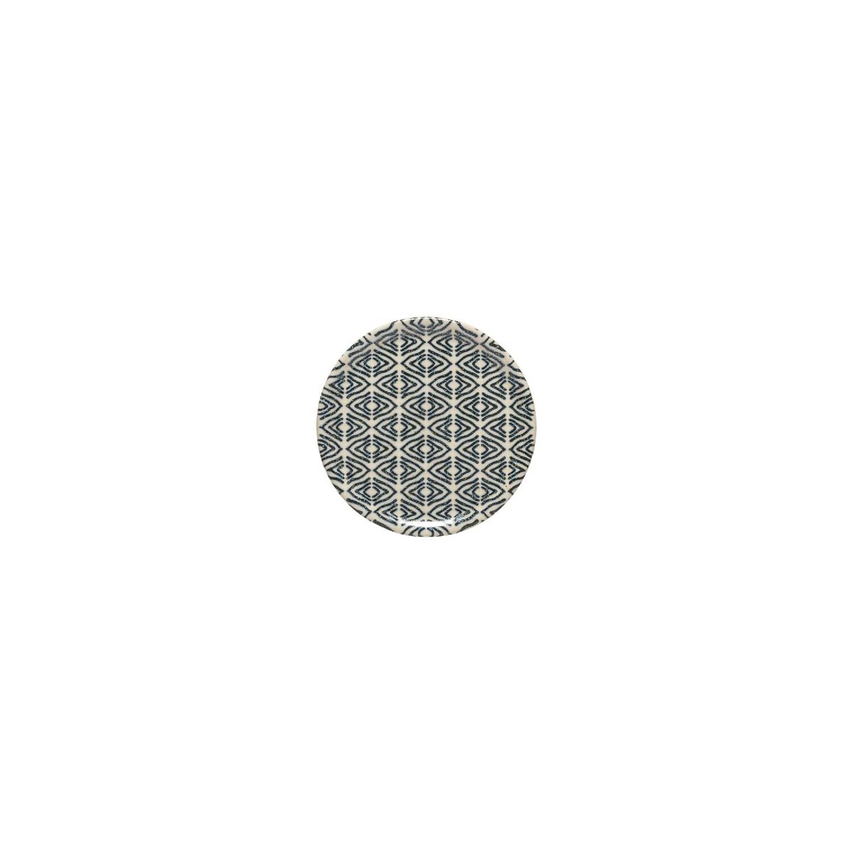 Assiette petit/Soucoupe 12 AUGUSTA diamond weave, COSTA NOVA