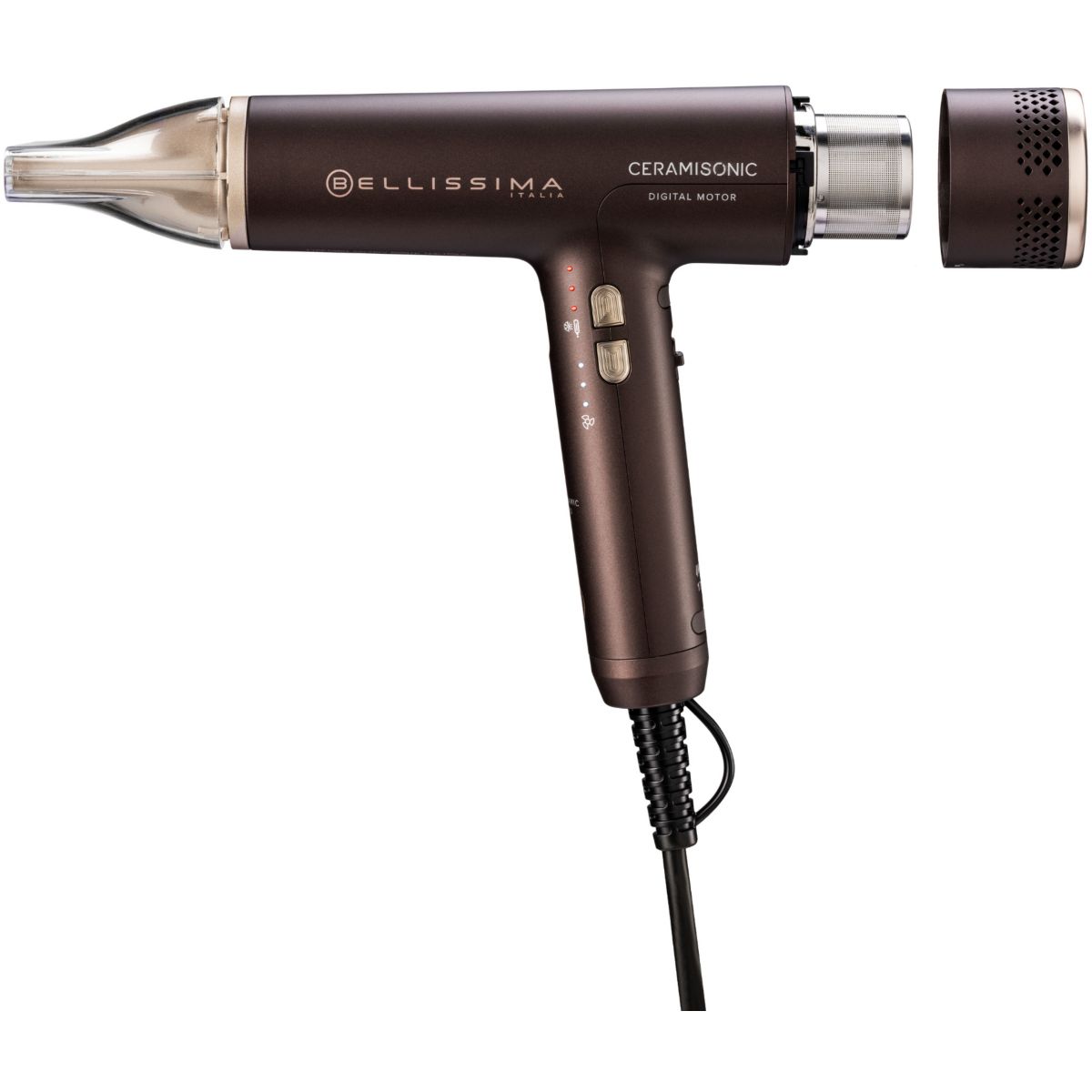 Sèche cheveux professionnel Numerique Ceramisonic marron, BELLISSIMA