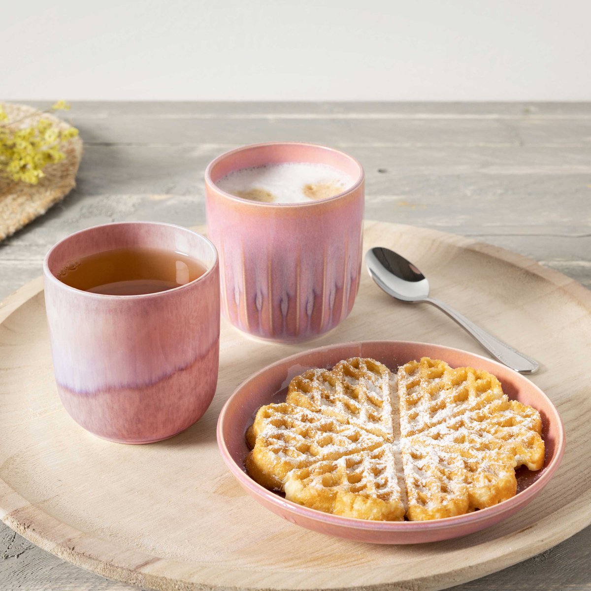 Coupe PERLEMOR rose pâle, LIKE. BY VILLEROY & BOCH