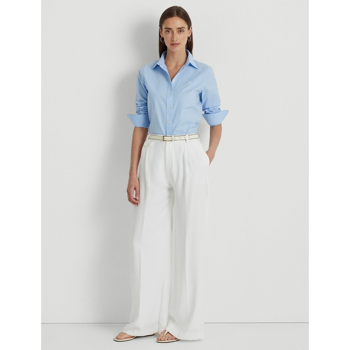 Chemise manches longues bleu, LAUREN RALPH LAUREN