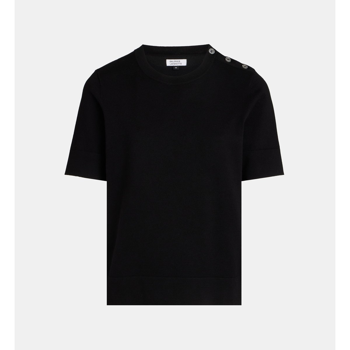 Pull droit court nya mc noir, GALERIES LAFAYETTE
