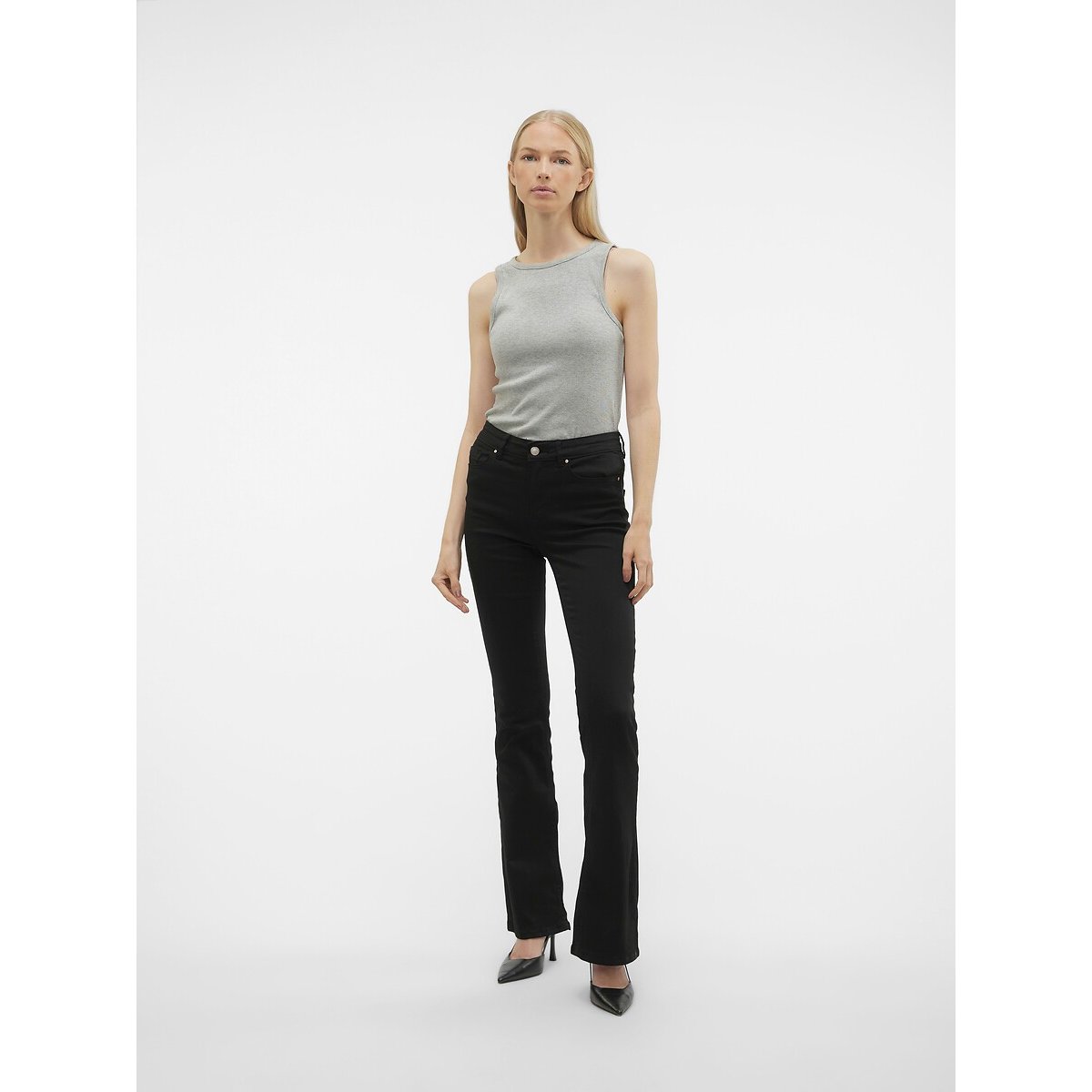 Bootcut-Jeans schwarz, VERO MODA