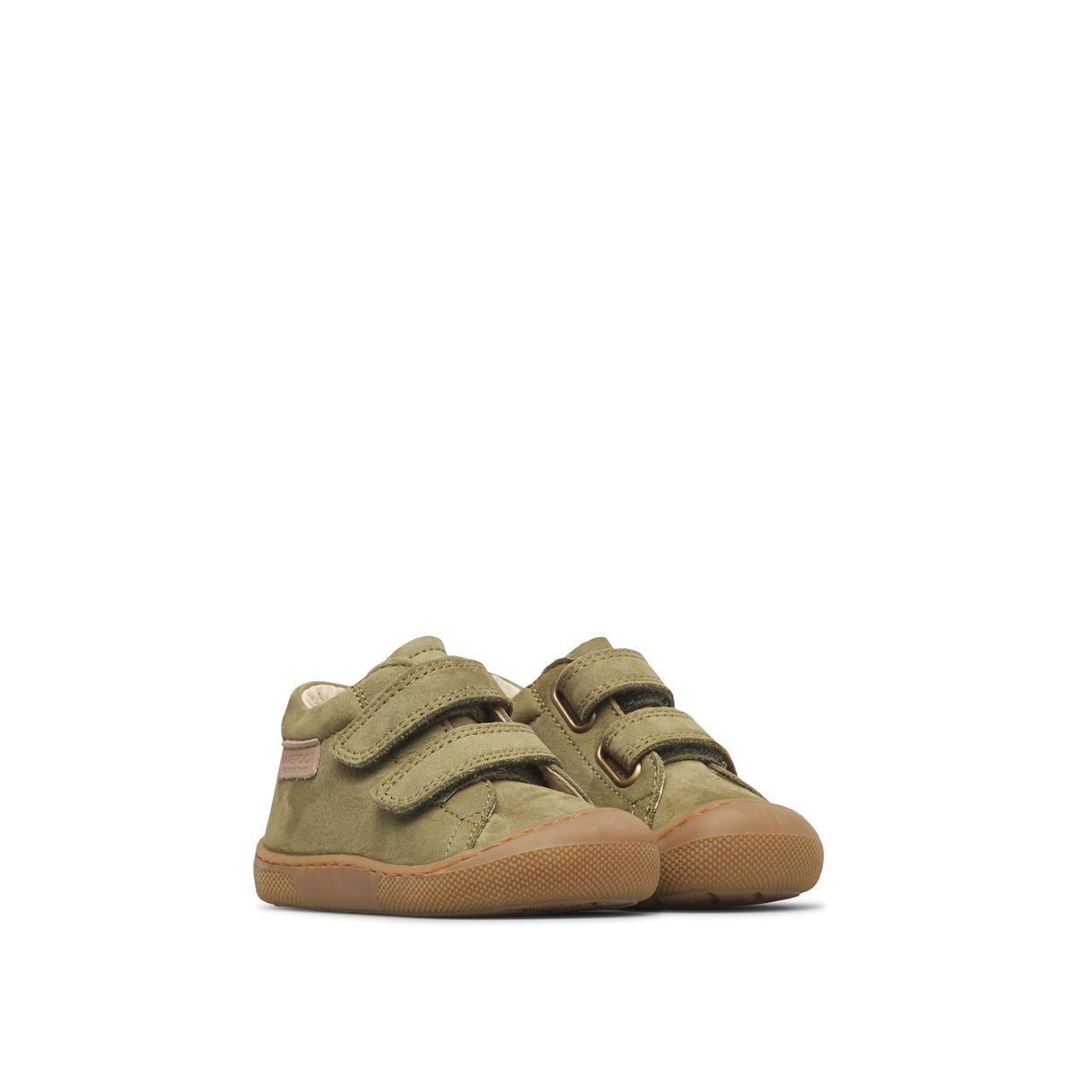Chaussures barefoot en cuir BAREFOOT AMUR VL kaki-, NATURINO