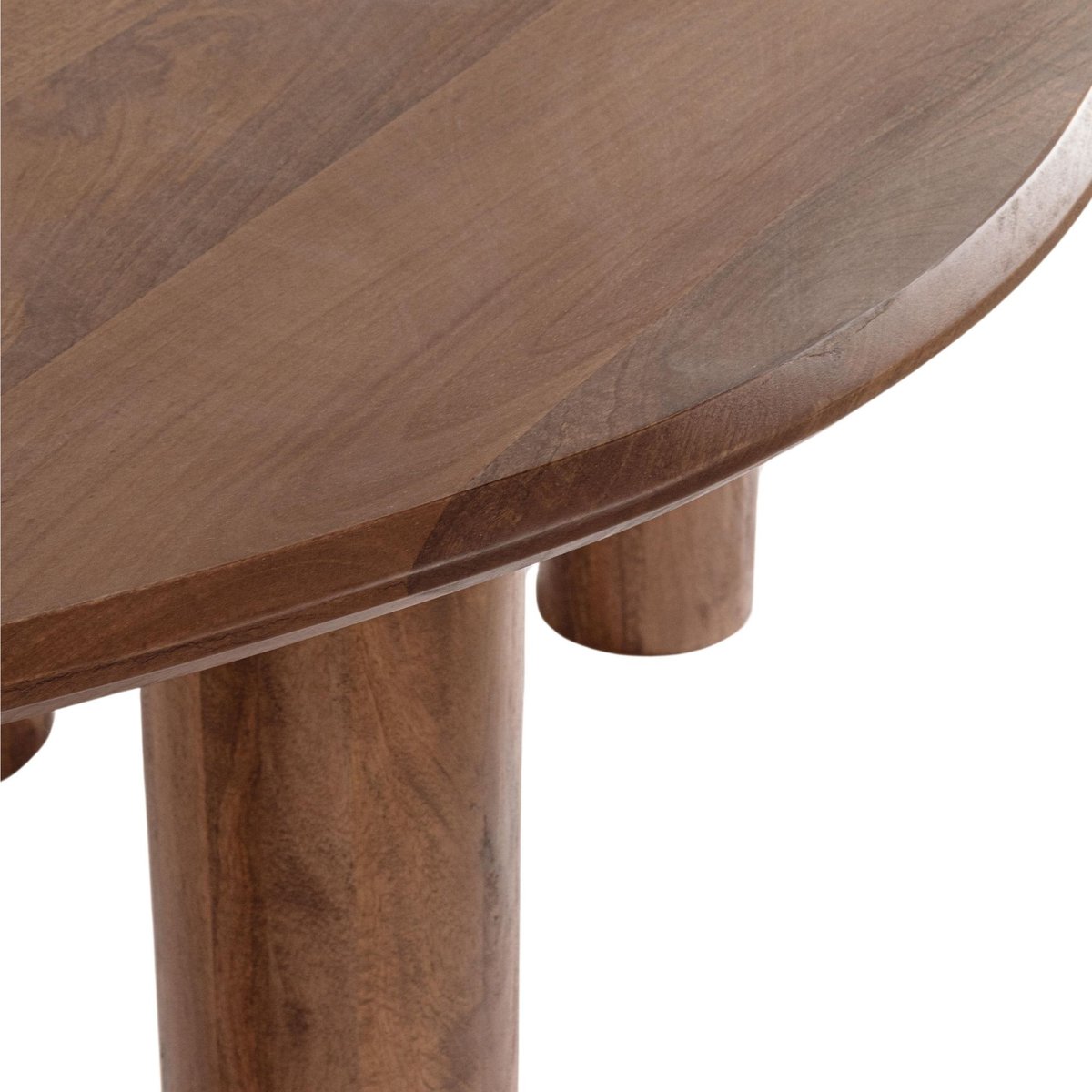 Table à manger ovale en manguier 8 personnes L200 - BLAS bois foncé, HELLIN, DEPUIS 1862
