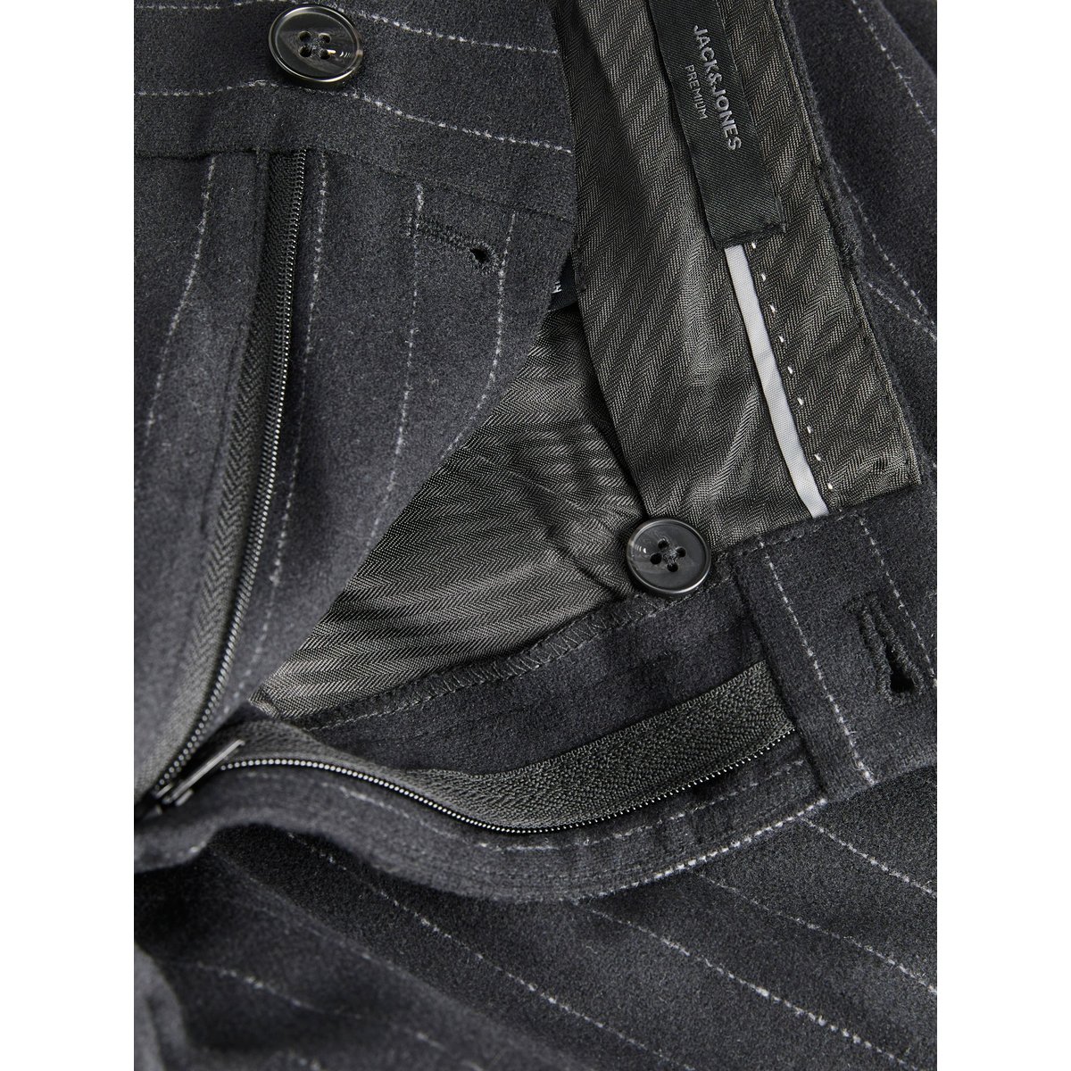 Pantalon De Tailleur noire - black beauty 1, JACK & JONES