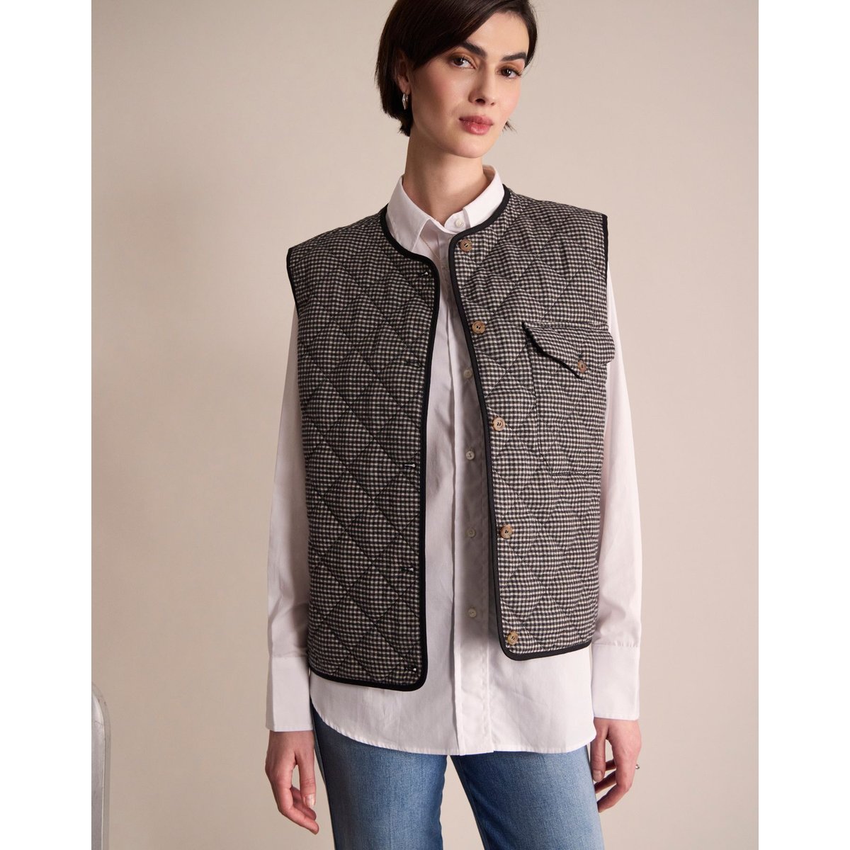 Veste Winter noir, INES DE LA FRESSANGE PARIS