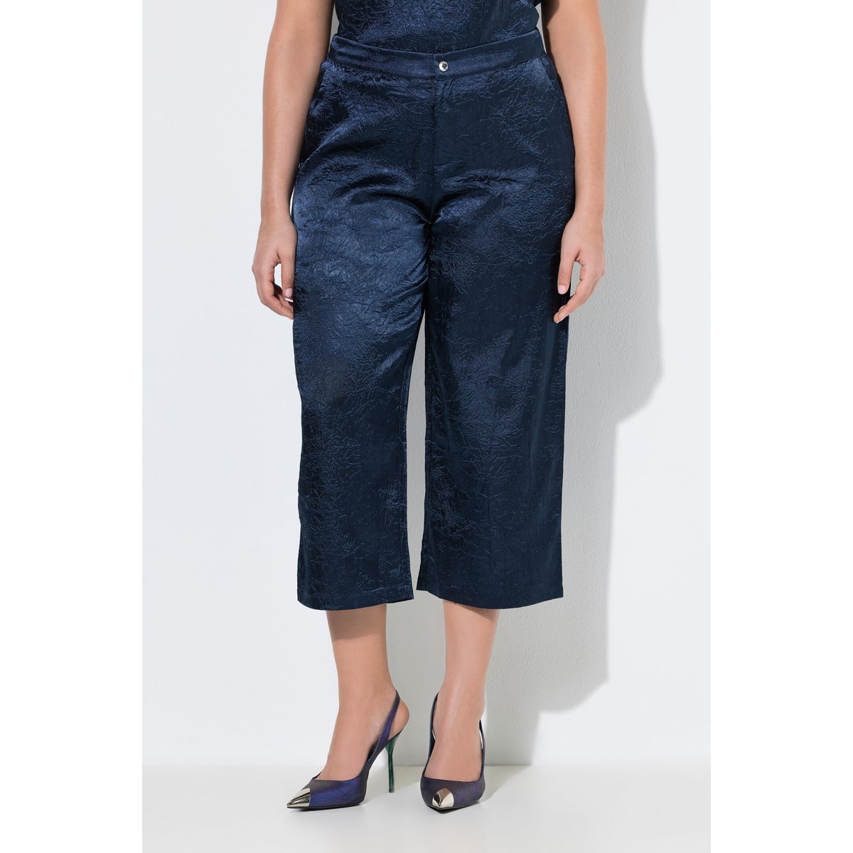 Jupe-culotte Mary, jambe droite et large marine, ULLA POPKEN