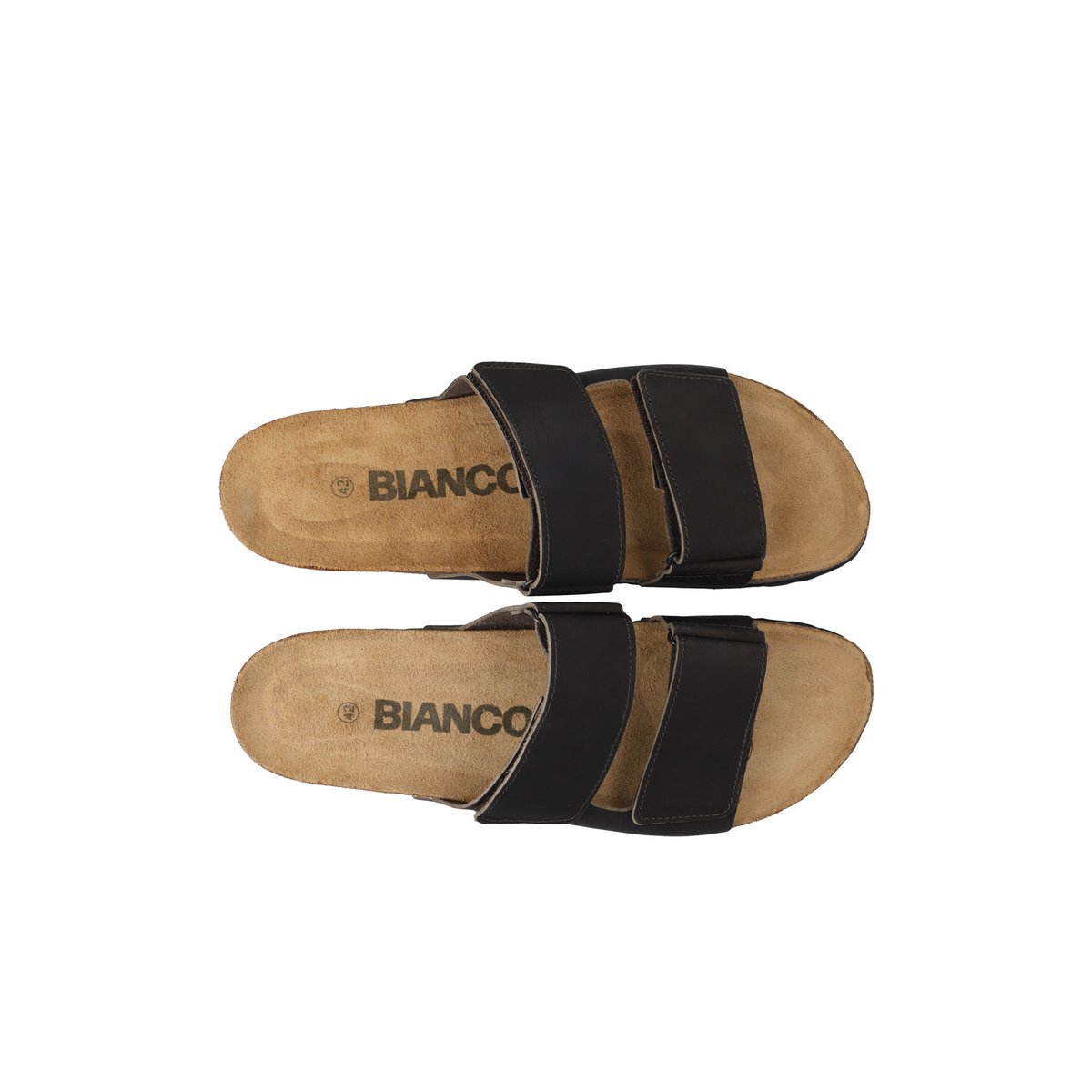 Sandales En Cuir marron - brown, BIANCO
