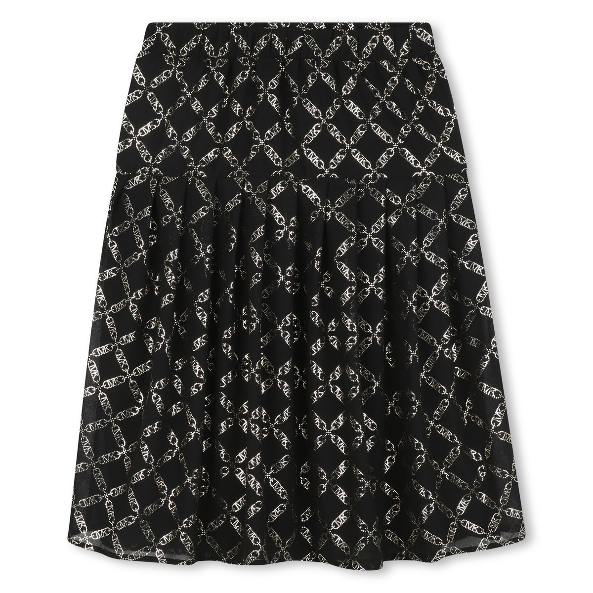 Jupe fluide noir dore, MICHAEL KORS
