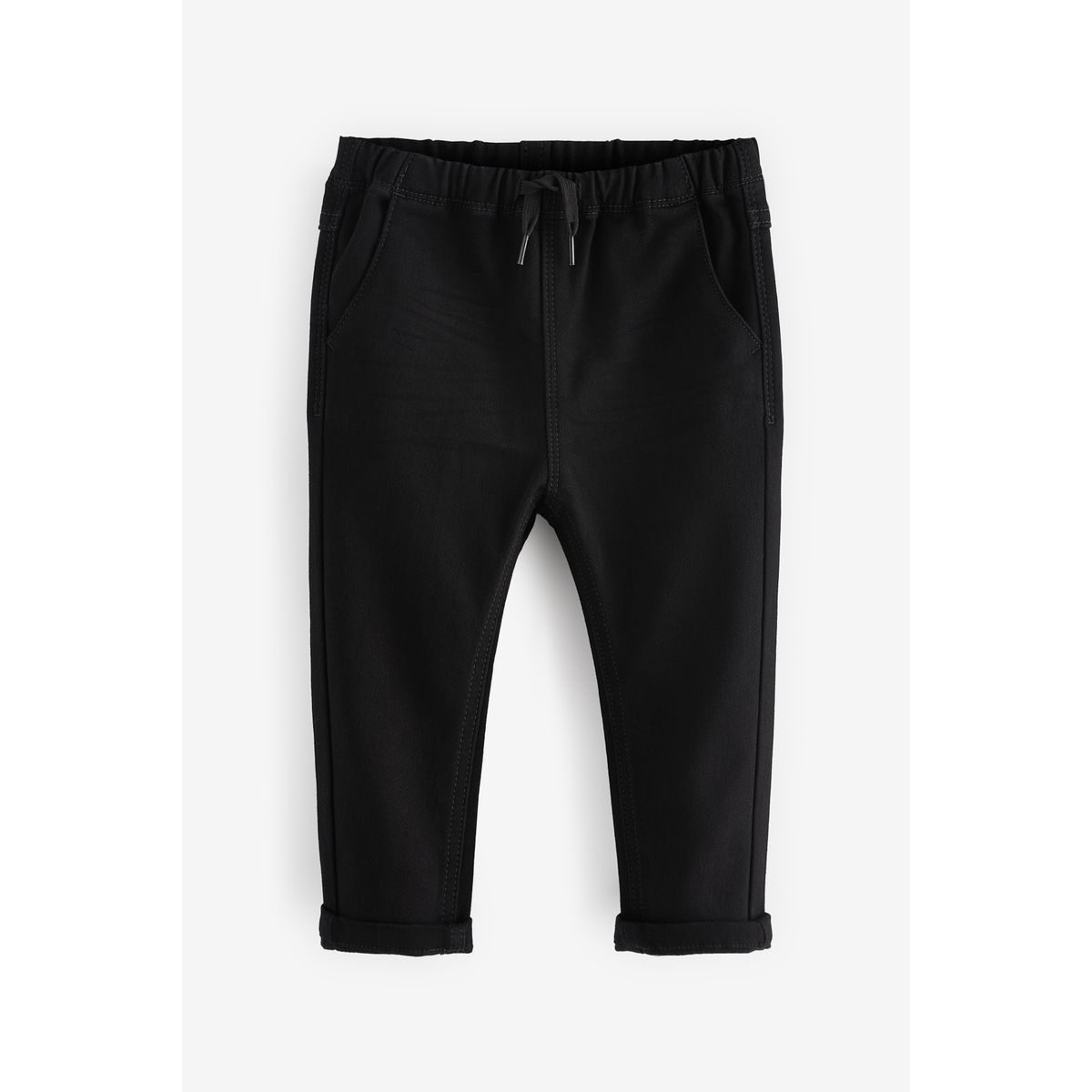 Jeans stretch ultra doux à enfiler, lot de 2 blue black denim, NEXT
