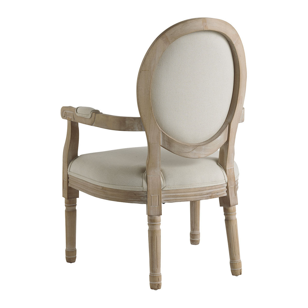Fauteuil Marie-Antoinette beige, MATHILDE M