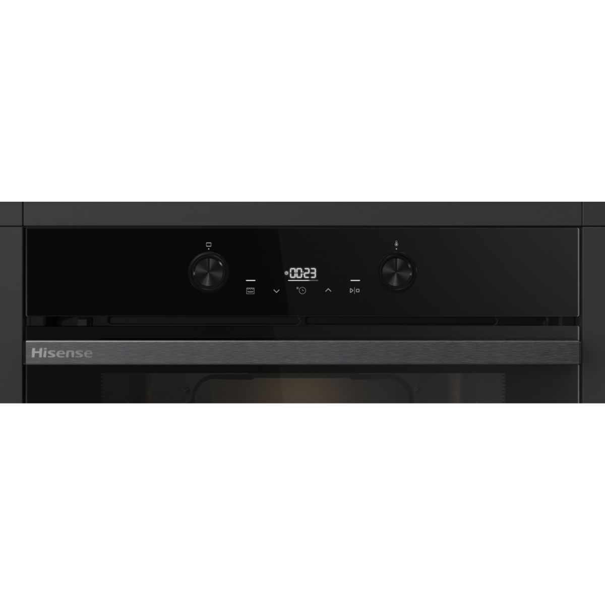 Four encastrable BI64223EPBG - Pyrolyse, Mode Pizza 300 C, Air Fry, Cavité EvenBake, 77L couleur unique, HISENSE