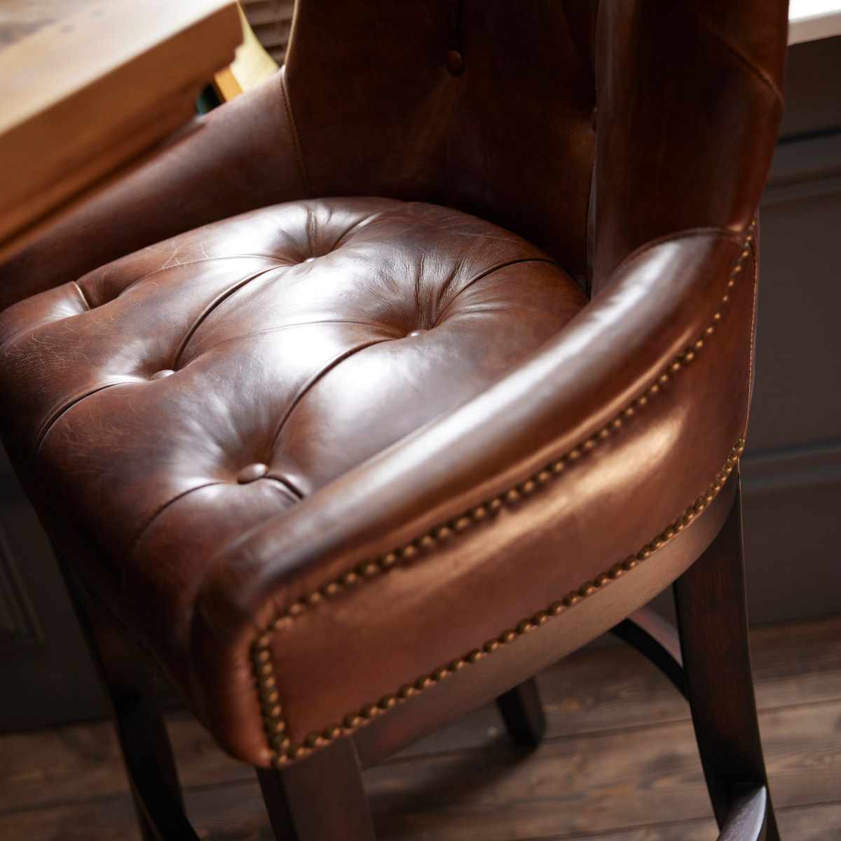 Fauteuil de bar GENTLEMAN lin, SIGNATURE