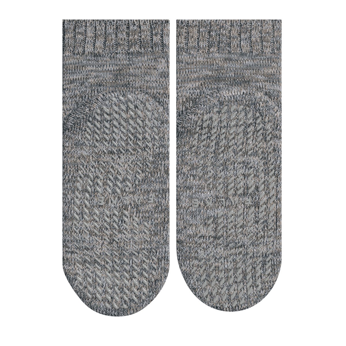 Chaussettes à picots Cotton Grip argent, FALKE