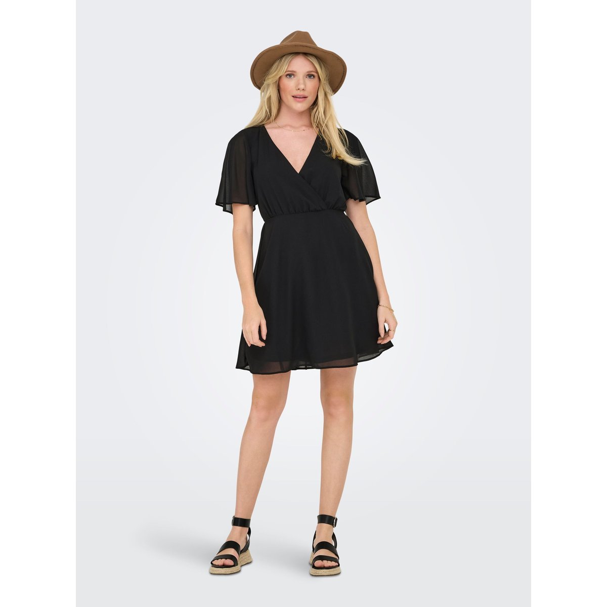 Robe noire - black, ONLY