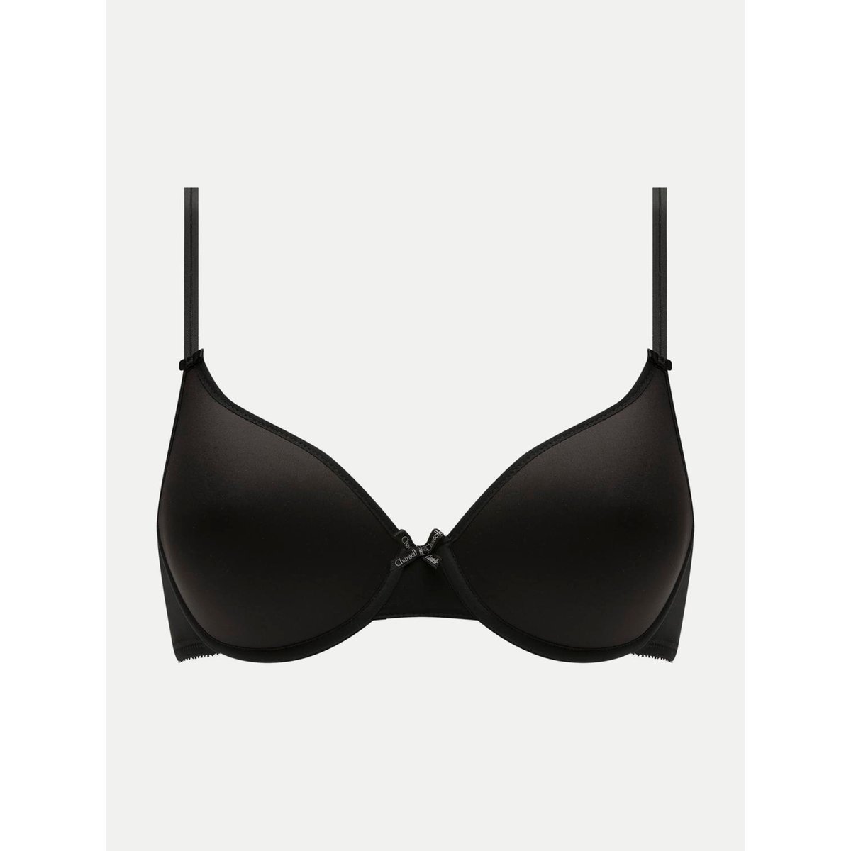 Soutien-gorge mémoire de forme emboîtant BASIC INVISIBLE noir, CHANTELLE