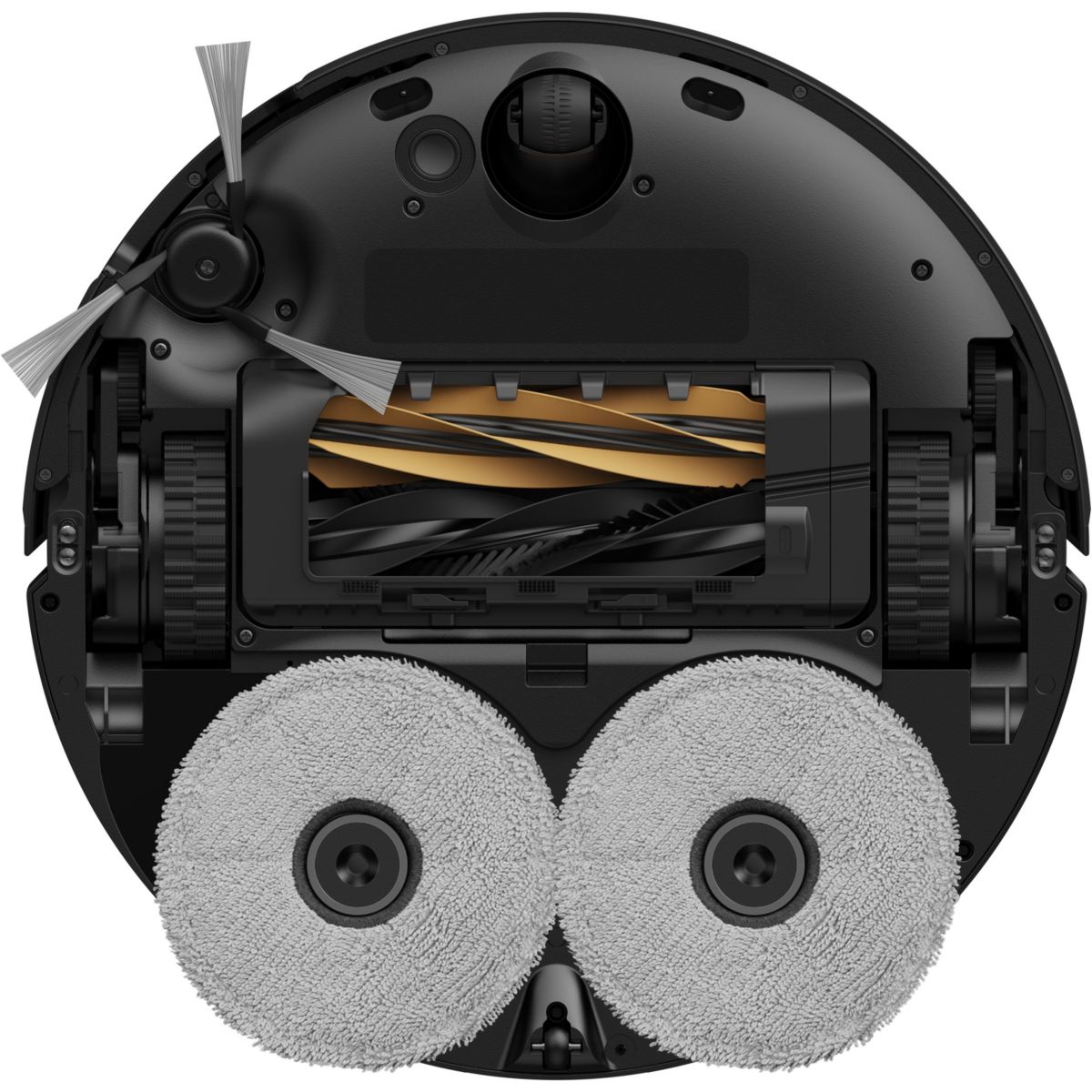 Robot Aspirateur Laveur MatriX10 Ultra noir avec serpillères auto-interchangeables couleur unique, DREAME