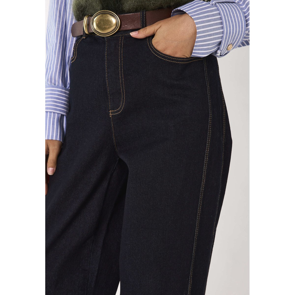 Jean en denim  ROBINSON rinse, Maison 123