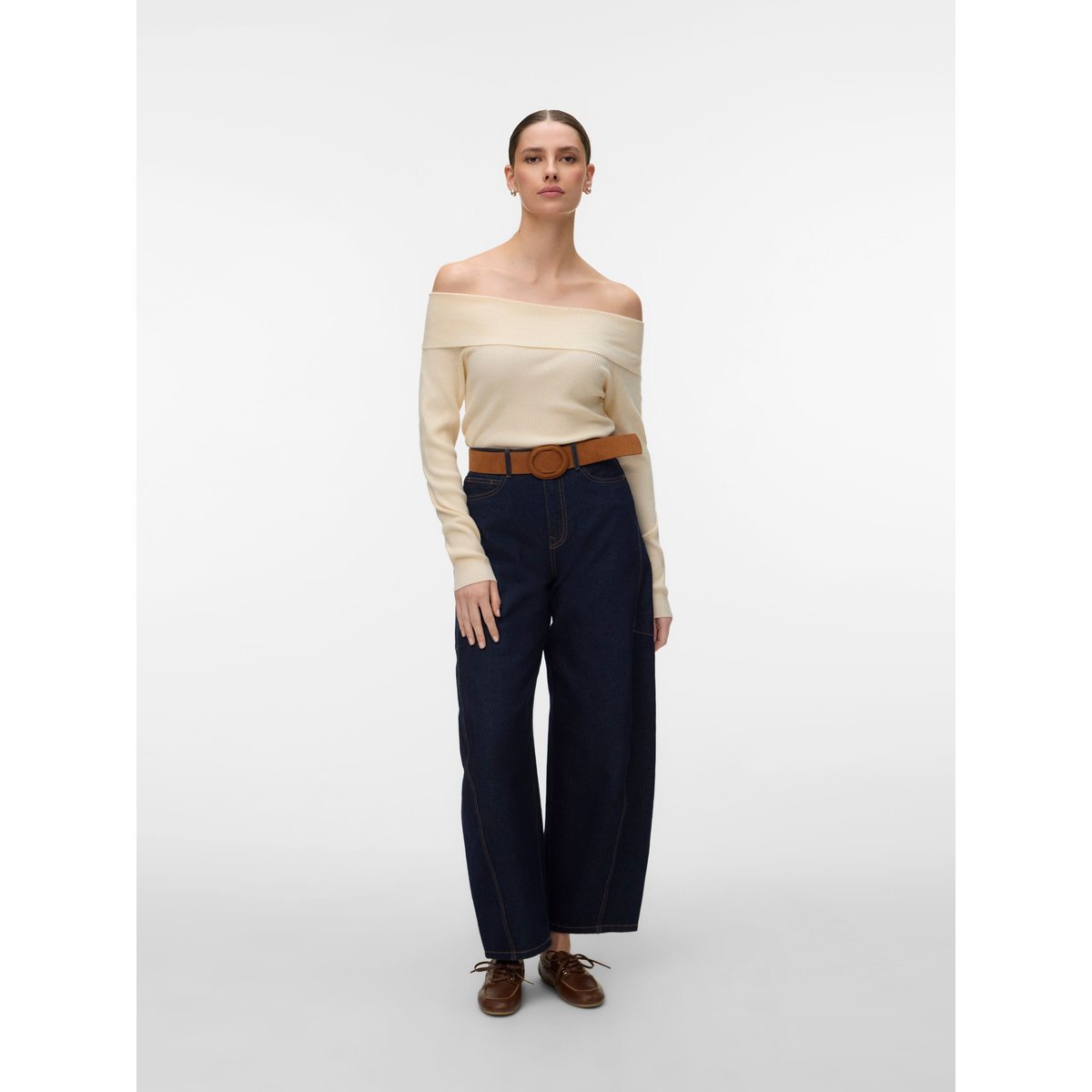Pull En Maille birch, VERO MODA