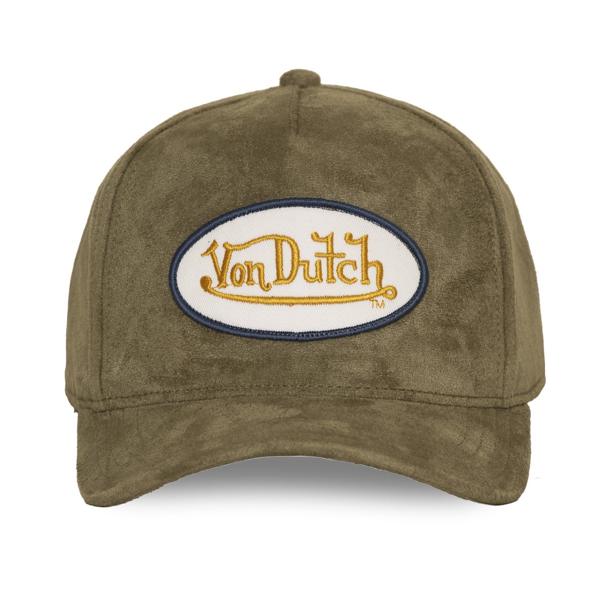 Casquette baseball FUR kaki/bleu/blanc/jaune, VON DUTCH