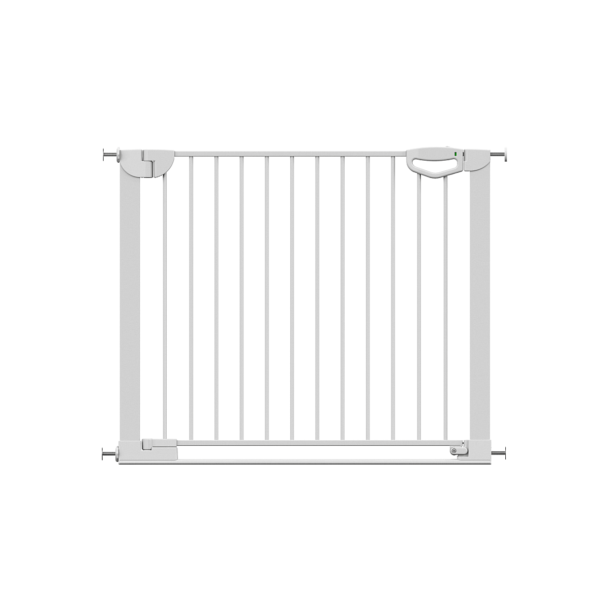 Barrière sécurité Easylock Flatstep 97 cm - 104 cm - Blanc couleur unique, GEUTHER