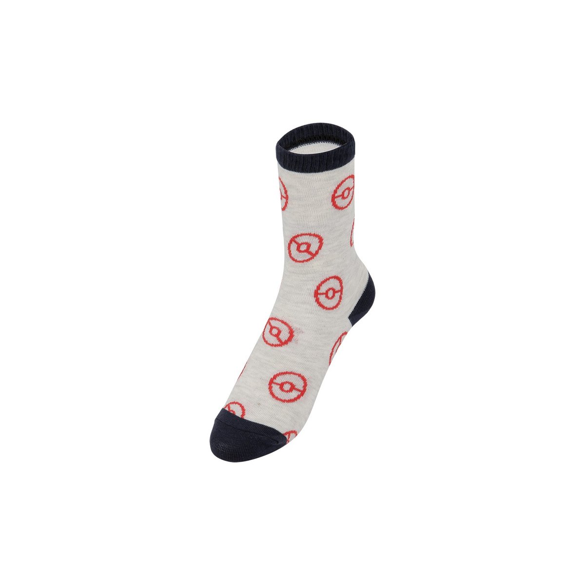 Lot De 12 Chaussettes Coton rouge/jaune/gris/bleu/blanc, POKEMON