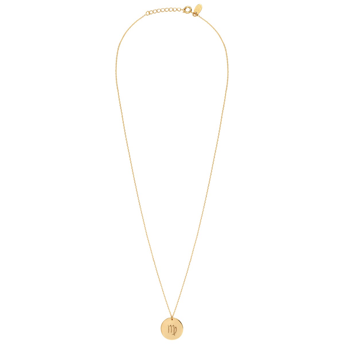 Collier doré vierge - galaxie - Vierge cristal blanc, CAROLINE NAJMAN