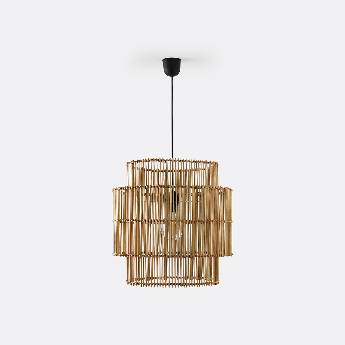 Suspension en bambou Ø46 cm, Haya naturel, LA REDOUTE INTERIEURS