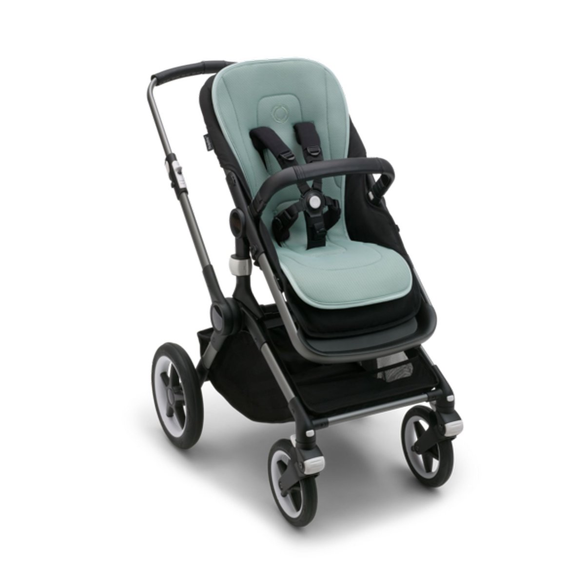 Coussin confort réversible pour poussette Bugaboo vert, BUGABOO