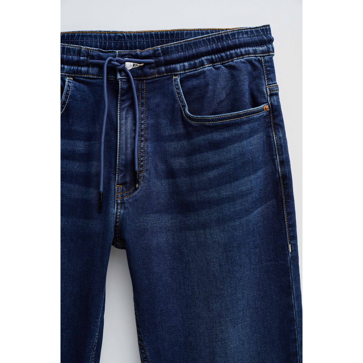 PANTALON JOGGERS S-ACTIV bleu denim, SALSA JEANS