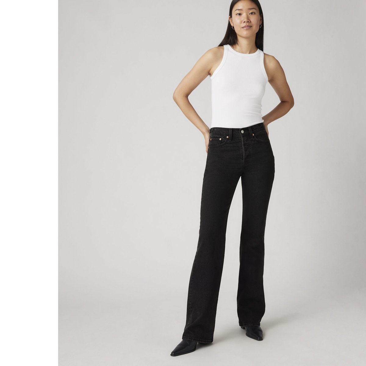Jean Wedgie Bootcut noir - shes in the zone, LEVI'S