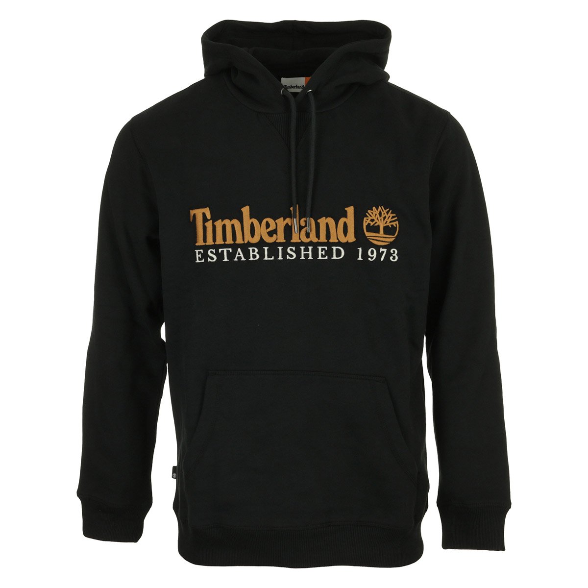 Sweat Logo Brush Back Hoodie black, TIMBERLAND
