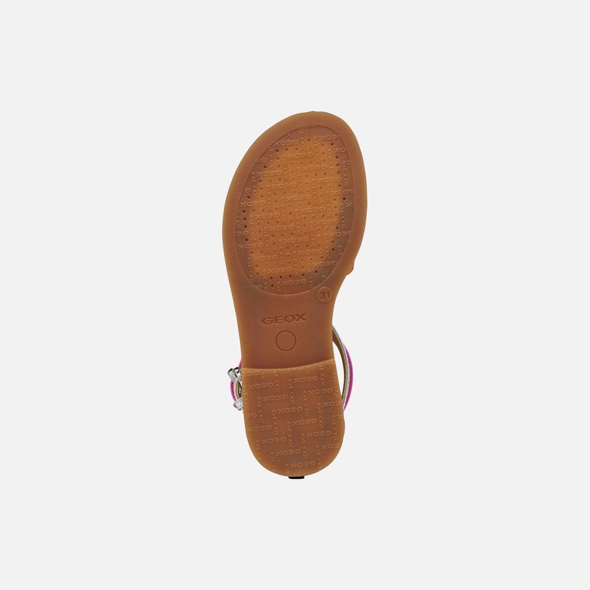 Sandales  J SANDAL KARLY fuchsia/argent, GEOX