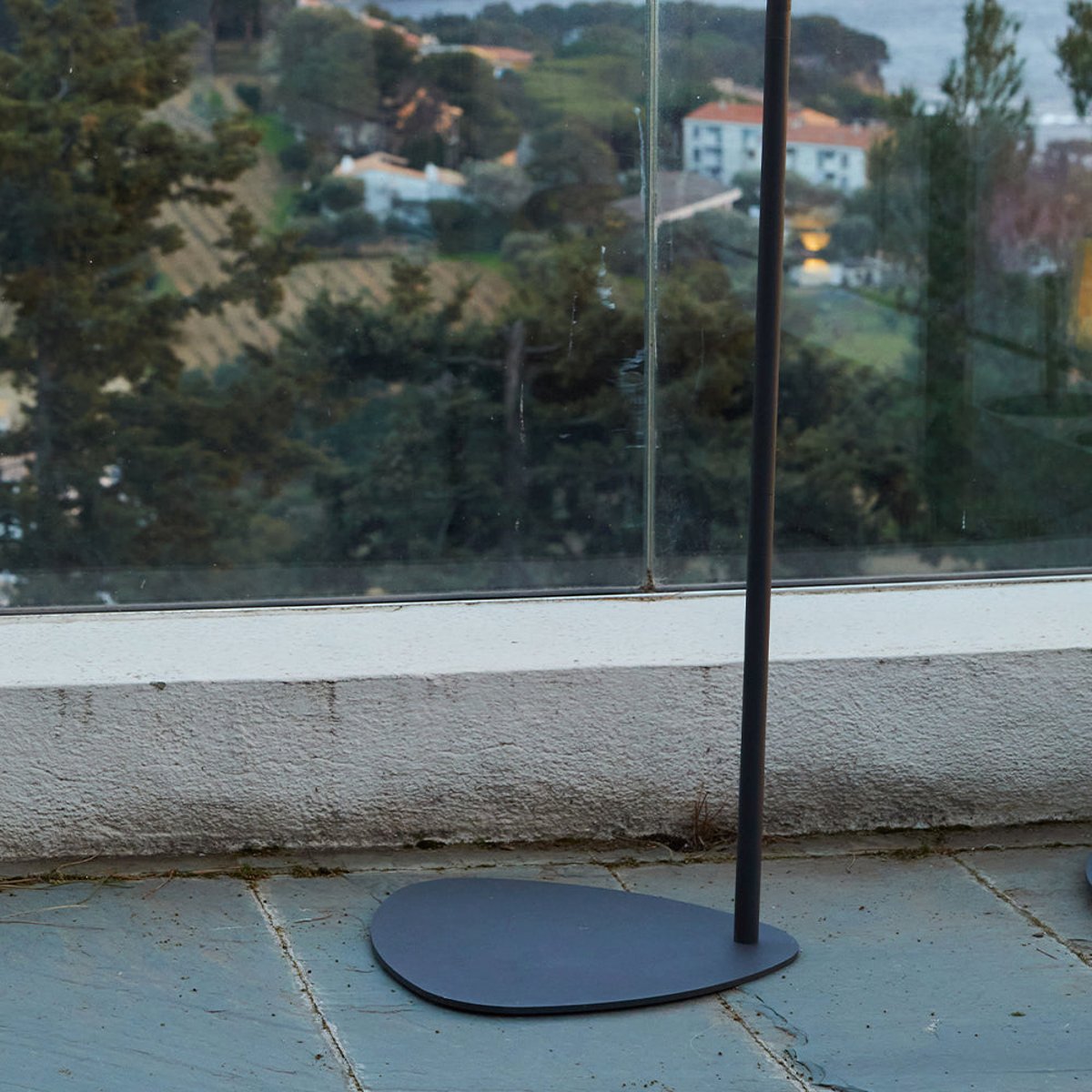 Pied support de lampe HOLD ME gris, LUMISKY