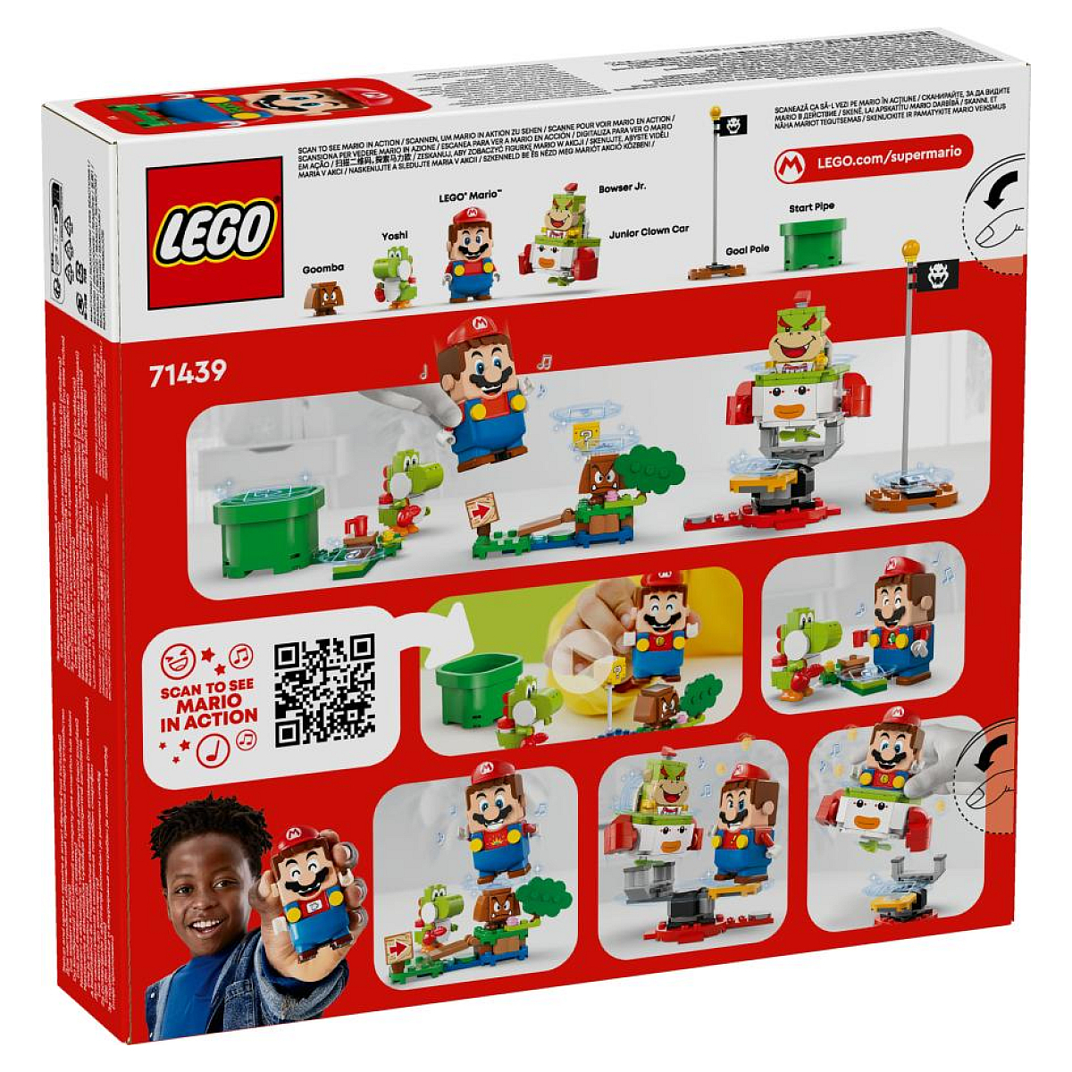 LEGO Super Mario - Aventures avec Mario Interactif - 71439 couleur unique, LEGO