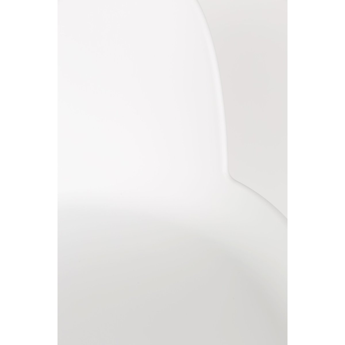 Tabouret design en bois (lot de 2) , ALBERT KUIP blanc, ZUIVER
