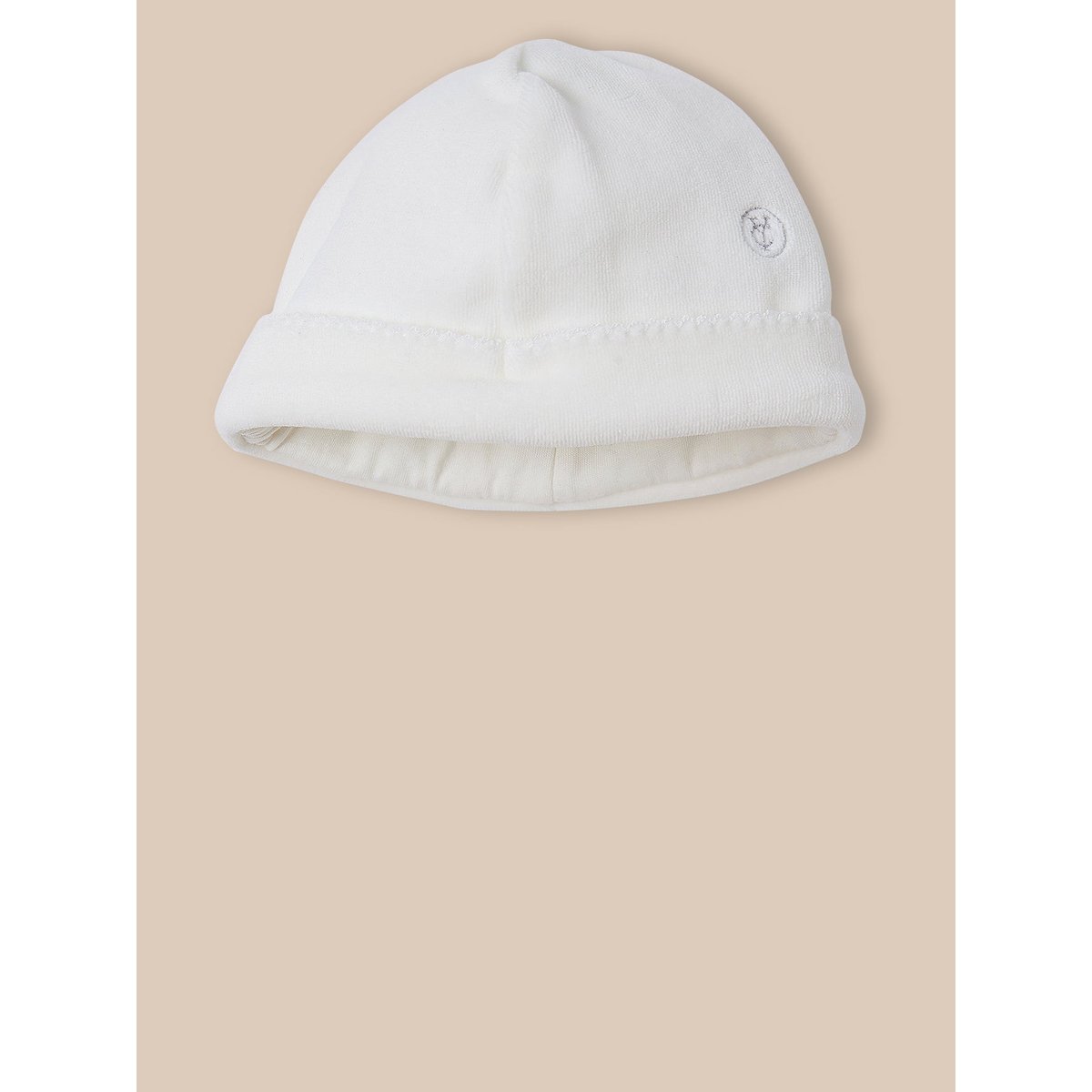 Set de maternité : dors-bien, bonnet et moufles blanc doux, CYRILLUS