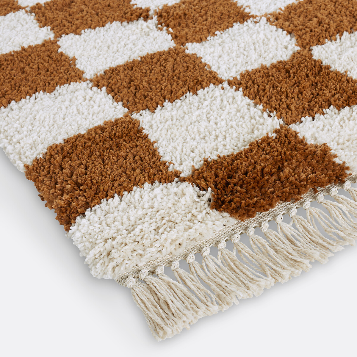 Tapis damier, Danito cognac, LA REDOUTE INTERIEURS